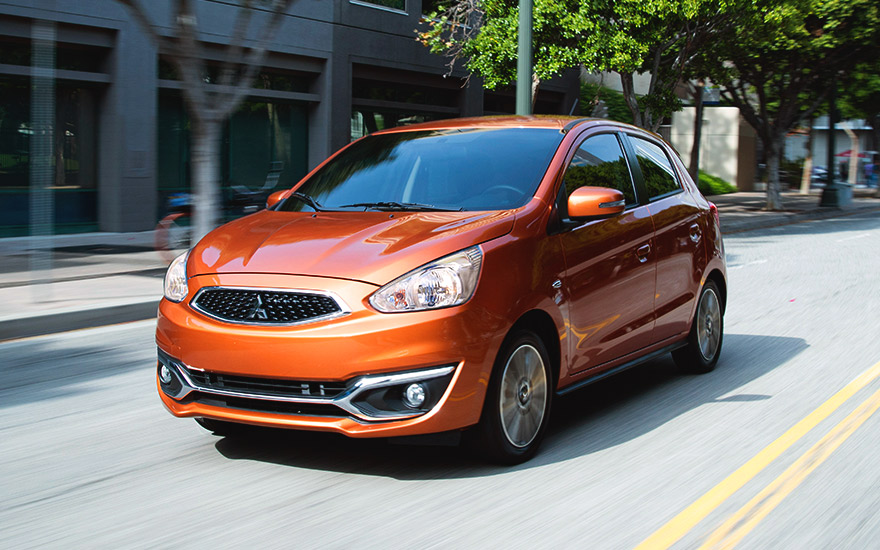 mitsubishi mirage 2016 exterior frente lateral